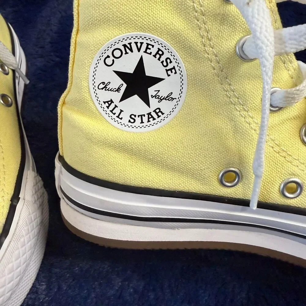 Converse Yellow First-shoes-baby-shoes